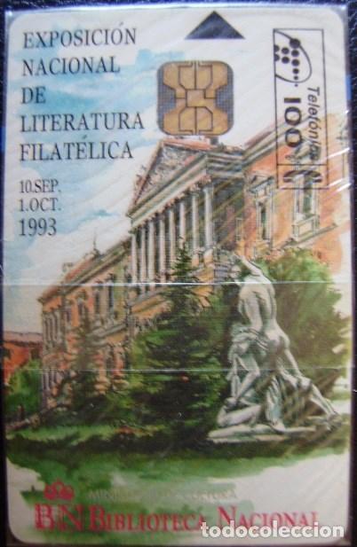 Cartes T&eacute;l&eacute;phoniques de collection: P 21 - EXP. NAC. LITERATURA FILATELICA - TIRADA 2.000 - NUEVA CON PRECINTO  - A061