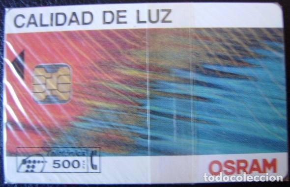 Cartes T&eacute;l&eacute;phoniques de collection: P 53 - OSRAM II - NUEVA CON PRECINTO  - A071