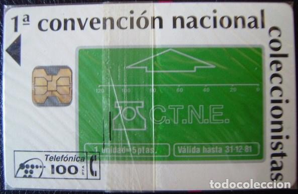 Cartes T&eacute;l&eacute;phoniques de collection: P 63 - 1&ordf; CONVENCION COLECCIONISTA CHIP F2 - NUEVA CON PRECINTO  - A078