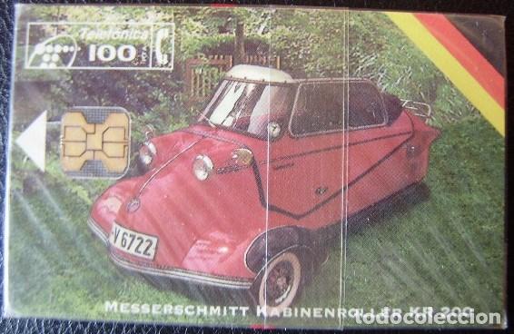 Cartes T&eacute;l&eacute;phoniques de collection: P 82 - COCHE MESSERSCHMITT - NUEVA CON PRECINTO  - A083
