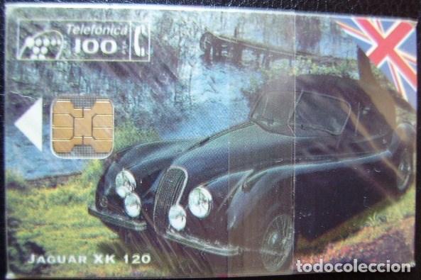 Cartes T&eacute;l&eacute;phoniques de collection: P 86 - COCHE JAGUAR XK I 10/94 - NUEVA CON PRECINTO - A086