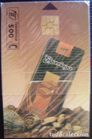 Cartes T&eacute;l&eacute;phoniques de collection: P 111 - CHOCOLATES EL GORRIAGA - NUEVA CON PRECINTO  - A102