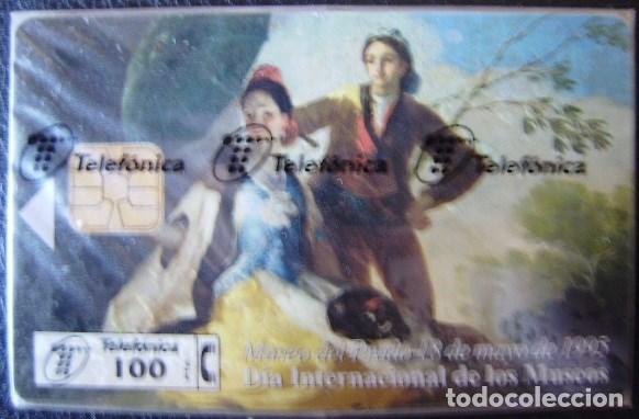 Cartes T&eacute;l&eacute;phoniques de collection: P 128 - EL QUITASOL - MUSEO DEL PRADO - NUEVA CON PRECINTO  - A112