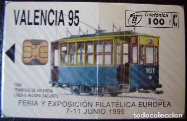 Cartes T&eacute;l&eacute;phoniques de collection: P 135 - VALENCIA 95 - NUEVA CON PRECINTO - VER FOTO REVERSO  - A117