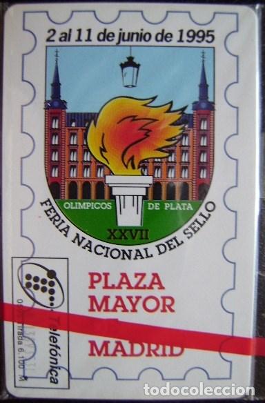 Cartes T&eacute;l&eacute;phoniques de collection: P 124 - ANFIL II - PLAZA MAYOR DE MADRID - NUEVA CON PRECINTO - VER FOTO REVERSO - A131