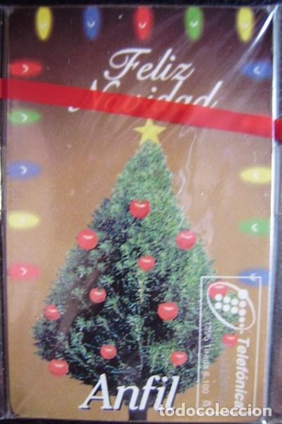Cartes T&eacute;l&eacute;phoniques de collection: P 166 - ANFIL IV - FELIZ NAVIDAD - NUEVA CON PRECINTO - VER FOTO REVERSO - A133