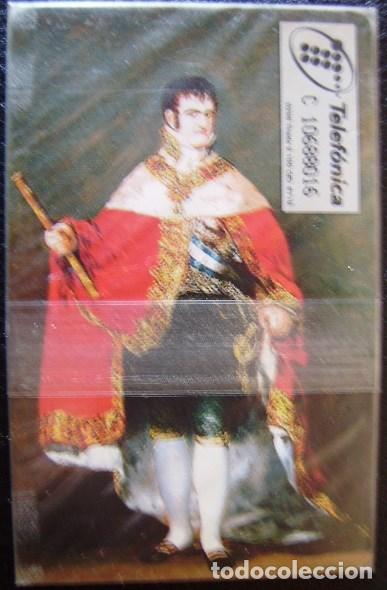 Cartes T&eacute;l&eacute;phoniques de collection: P 180 - FERNANDO VII - NUEVA CON PRECINTO - A138