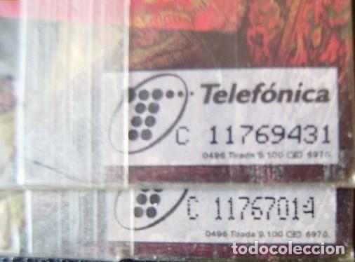 Cartes T&eacute;l&eacute;phoniques de collection: P 195 - ISABEL DE BRAGANZA - &iexcl;&iexcl;2 TARJETAS NUMEROS DIFERENTE!! NUEVAS CON PRECINTO - 2 FOTOS - A142