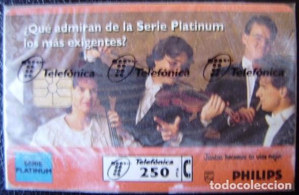 Cartes T&eacute;l&eacute;phoniques de collection: P 204 - PHILIPS ( ORQUESTA ) - NUEVA CON PRECINTO PRECINTO   - A145