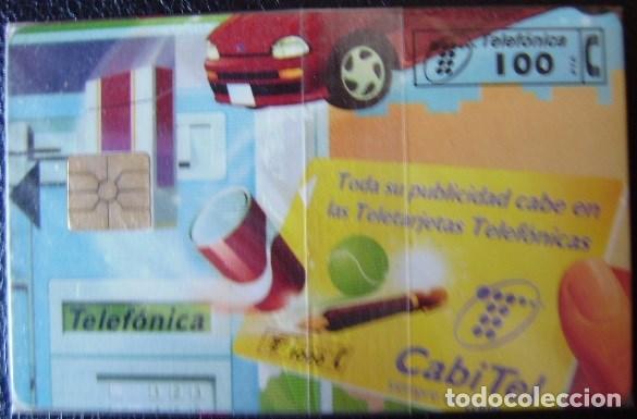 Cartes T&eacute;l&eacute;phoniques de collection: P 211 - PUBLICIDAD CABITEL - NUEVA CON PRECINTO  - A146