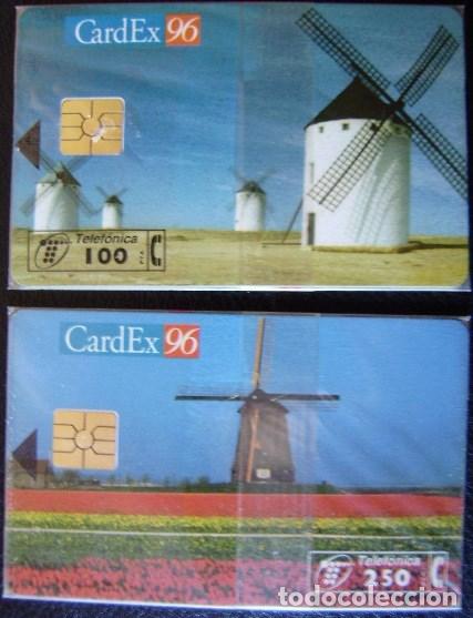 Cartes T&eacute;l&eacute;phoniques de collection: P 217/18 - SERIE MOLINOS 2 TARJETAS - NUEVA CON PRECINTO  - A149
