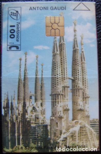 Cartes T&eacute;l&eacute;phoniques de collection: P 224 - LA SAGRADA FAMILIA - NUEVA CON PRECINTO  - A153