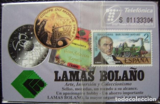 Cartes T&eacute;l&eacute;phoniques de collection: P 240 - LAMAS BOLA&Ntilde;O - NUEVA CON PRECINTO - VER FOTO REVERSO  - A158