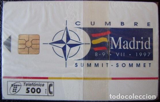 Cartes T&eacute;l&eacute;phoniques de collection: P 272 - CUMBRE O.T.A.N. - NUEVA CON PRECINTO  - A167
