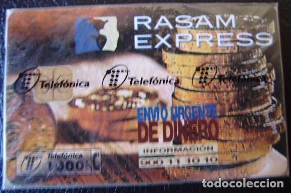 Cartes T&eacute;l&eacute;phoniques de collection: P 309 - RASAM EXPRES - NUEVA CON PRECINTO  - A181