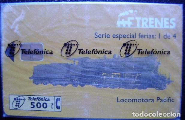 Cartes T&eacute;l&eacute;phoniques de collection: P 352 - LOCOMOTORA PACIFIC - NUEVA CON PRECINTO  - A188