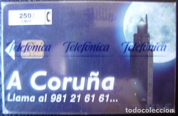 Cartes T&eacute;l&eacute;phoniques de collection: P 387 - A CORU&Ntilde;A - NUEVA CON PRECINTO - A194