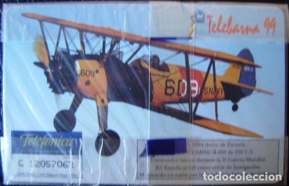 Cartes T&eacute;l&eacute;phoniques de collection: P 406 - BOEING PT17 - NUEVA CON PRECINTO - A200