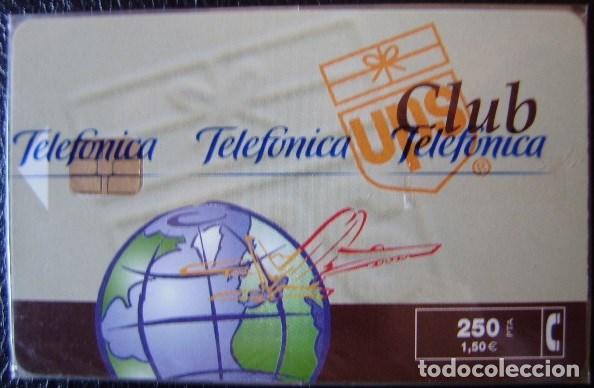 Cartes T&eacute;l&eacute;phoniques de collection: P 423 - CLUB U.P.S. 02/00 ( TIRADA 3500 ) - NUEVA CON PRECINTO - A203