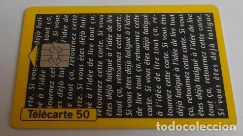 Collection telephone cards: TARJETA TELEFONICA DE FRANCIA