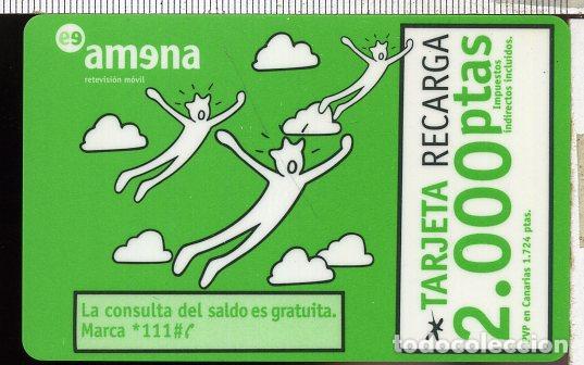 Collection telephone cards: TARJETA RECARGA TELEFONICA  AMENA