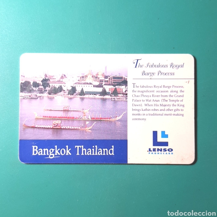 Collection telephone cards: TARJETA TELEFONICA - BANGKOK THAILANDA