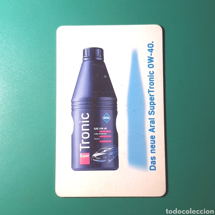Collection telephone cards: TARJETA TELEFONICA - ARAL SUPERTRONIC 0W-40