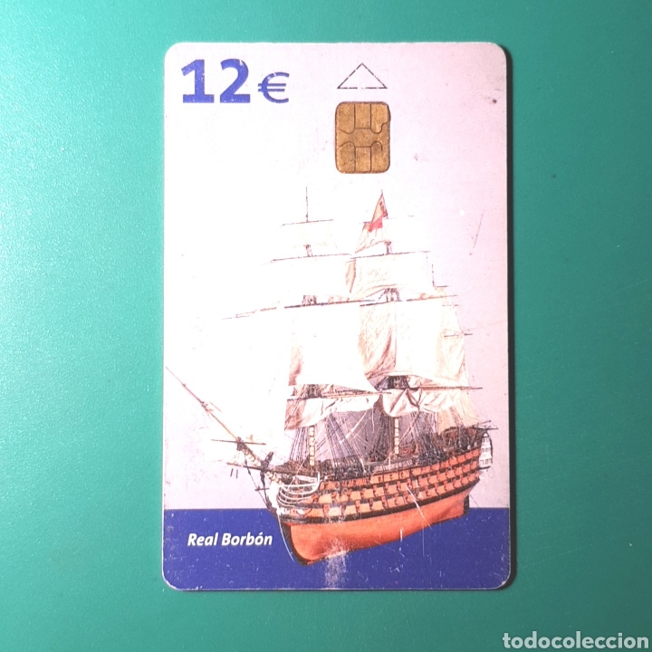 Collection telephone cards: TARJETA TELEFONICA - REAL BORB&Oacute;N