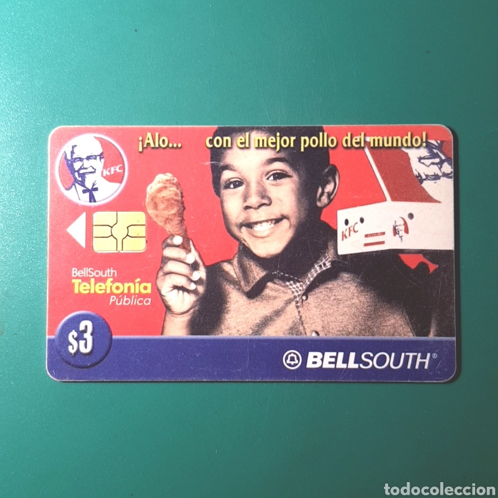 Collection telephone cards: TARJETA TELEFONICA - KFC / BELLSOUTH