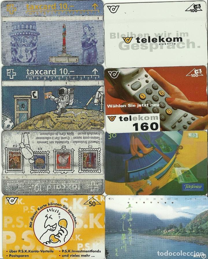 Tarjetas telef&oacute;nicas de colecci&oacute;n: LOTE 8 TARJETAS - Foto 1