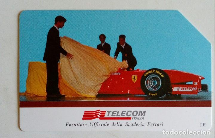 Tarjetas telef&oacute;nicas de colecci&oacute;n: TELECOM ITALIA E FERRARI - Foto 1