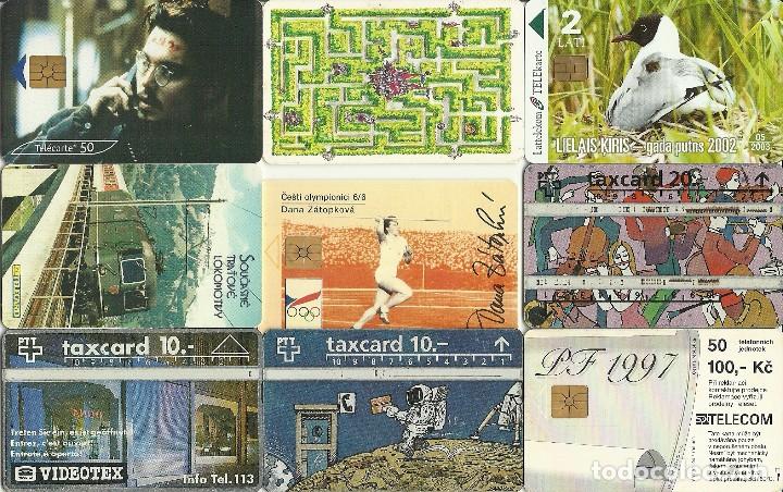 Tarjetas telef&oacute;nicas de colecci&oacute;n: LOTE 9 TARJETAS - Foto 1