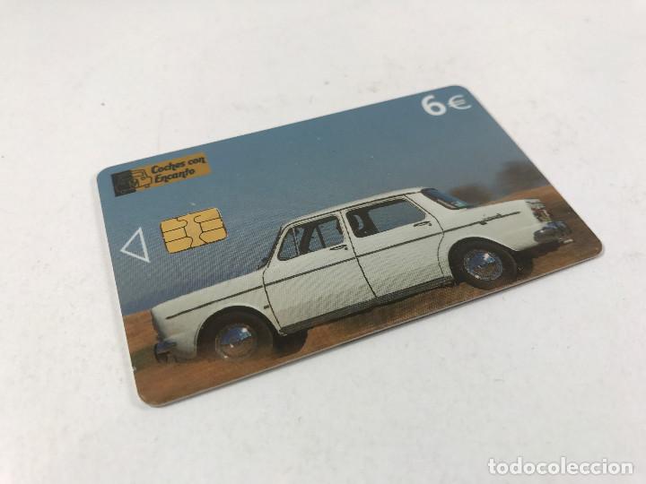 Cartes T&eacute;l&eacute;phoniques de collection: TARJETA TELEFONICA COCHES CON ENCANTO SIMCA 1000. (ESPA&Ntilde;A)