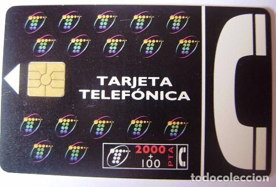 Cartes T&eacute;l&eacute;phoniques de collection: B 37/A/1 - IMAGEN 95 II 2000 PTS 05-95 - CHIP F4 N&ordm; NEGROS - USADA 1&ordf; CALIDAD - A 266