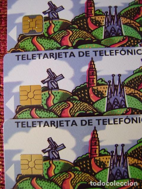 Cartes T&eacute;l&eacute;phoniques de collection: LOTE 3 TARJETAS - B 38 - B38/A - B38/A/1 - USADA 1&ordf; CALIDAD - A 277