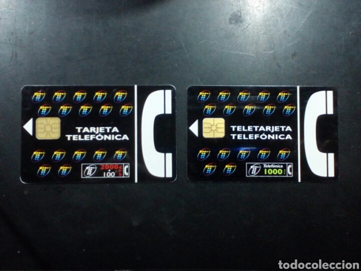 Cartes T&eacute;l&eacute;phoniques de collection: TARJETAS TELEFONICAS 2000 + 100 PTS LOGO COMPA&Ntilde;IA - USADAS