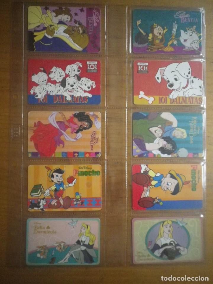 Cartes T&eacute;l&eacute;phoniques de collection: 10 TARJETAS PELUCILAS DISNEY