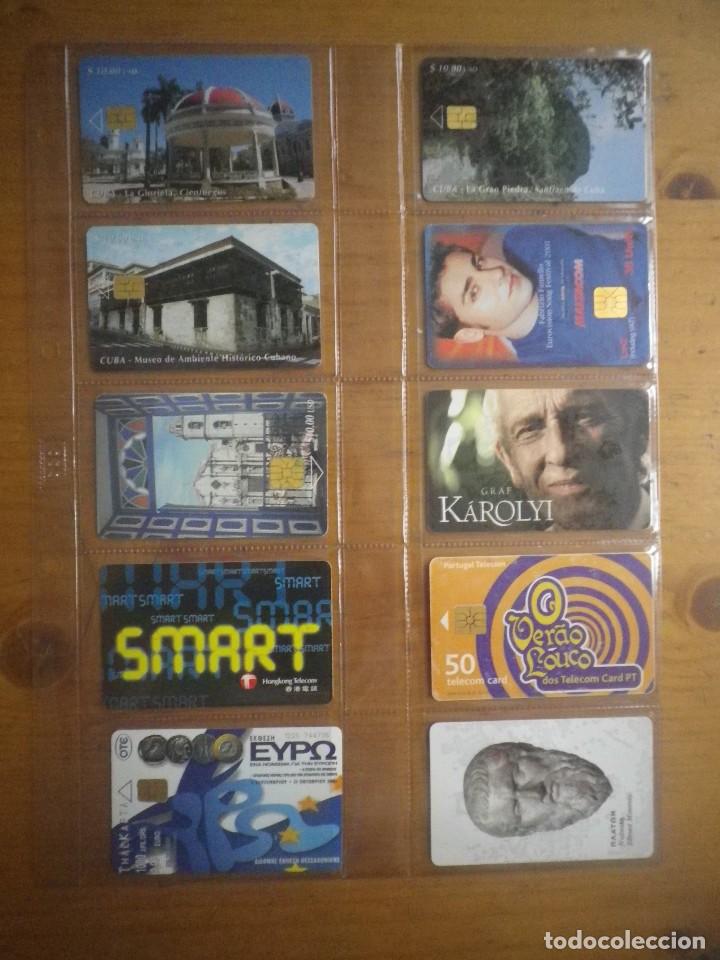 Cartes T&eacute;l&eacute;phoniques de collection: 10 TARKETAS TELEFONO  DISTINTOS OPERADORES