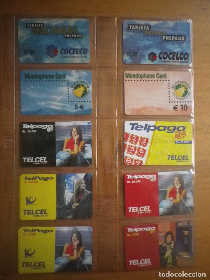 Cartes T&eacute;l&eacute;phoniques de collection: 10 TARJETAS TELEFONO PREPAGO