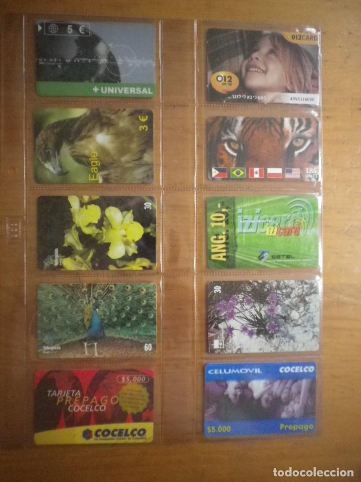 Cartes T&eacute;l&eacute;phoniques de collection: 10 TARJETAS TELEFONO PREPAGO