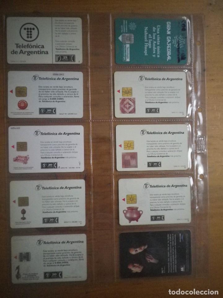 Tarjetas telef&oacute;nicas de colecci&oacute;n: 10 TARJETAS TELEFONO PROVINCIAS ARGENTINAS TELEFONICA