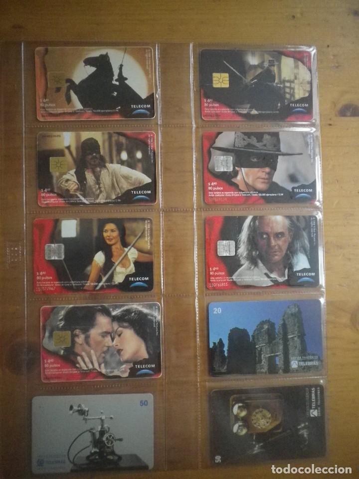 Tarjetas telef&oacute;nicas de colecci&oacute;n: 10 TARJETAS TELEFONO EL ZORRO Y VARIOS
