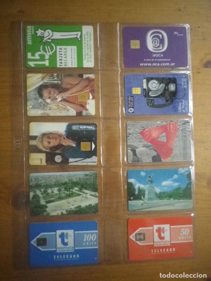 Tarjetas telef&oacute;nicas de colecci&oacute;n: 10 TARJETAS TELEFONO