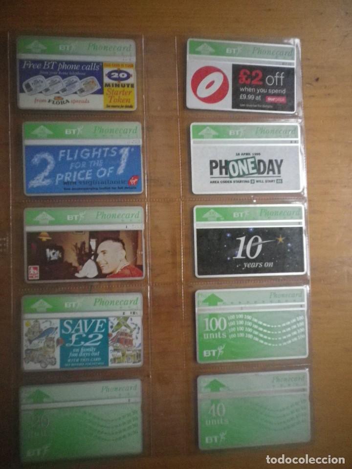 Tarjetas telef&oacute;nicas de colecci&oacute;n: 10 TARJETAS TELEFONO