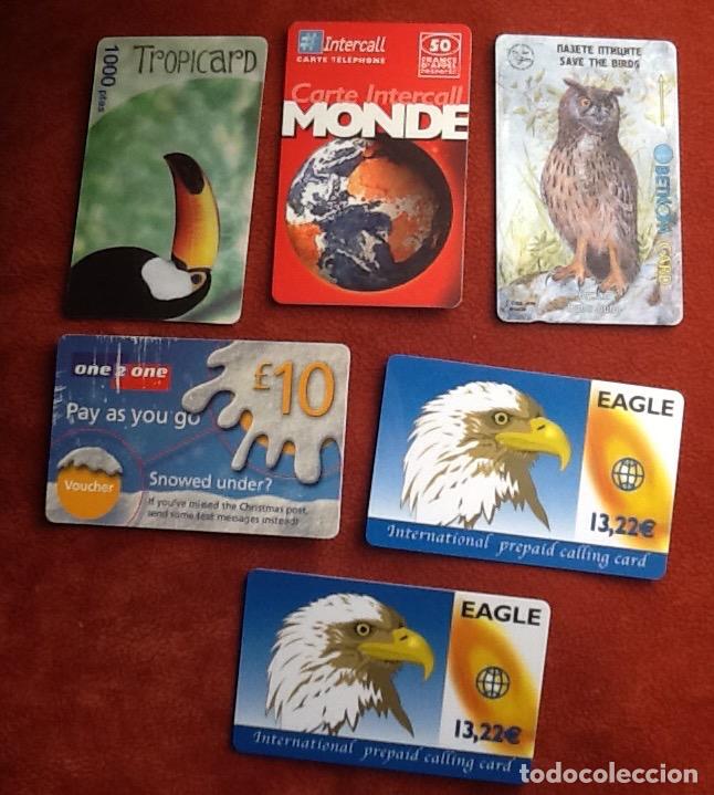 Cartes T&eacute;l&eacute;phoniques de collection: TARJETAS ESTRANJERAS. TELEFONICA Y VARIOS.  EL ENVIO ESTA INCLUIDO.