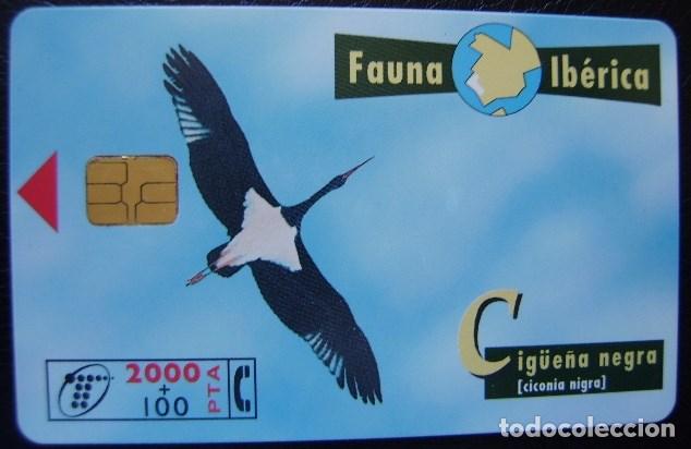 Cartes T&eacute;l&eacute;phoniques de collection: B 76 CIGUE&Ntilde;A NEGRA - USADA 1&ordf; CALIDAD   - A 337