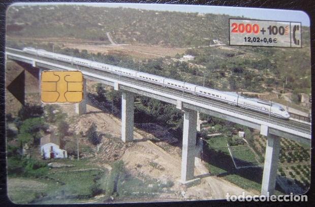 Cart&otilde;es de telefone de cole&ccedil;&atilde;o: B 78 TREN EUROMET CHIP F E1 - USADA 1&ordf; CALIDAD   - A 339