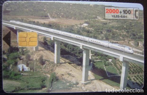 Cart&otilde;es de telefone de cole&ccedil;&atilde;o: B 78/A TREN EUROMET CHIP F 7 - USADA 2&ordf; CALIDAD - VER FOTO REVERSO - A 340