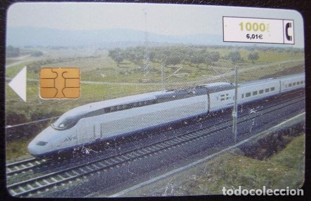 Sammlung von Telefonkarten: B 79 TREN AVE - CHIP GD-E1F - USADA 1&ordf; CALIDAD - A 341