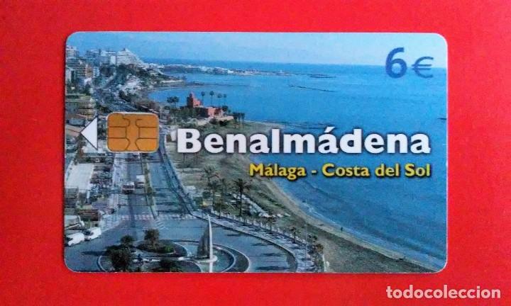 Sammlung von Telefonkarten: 1 TARJETA TELEF&Oacute;NICA USADA - TEMA: BENALM&Aacute;DENA - 6&euro;